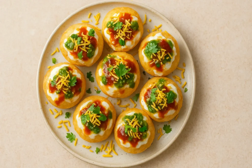 दही-पुरी या क्विक चाट ट्विस्ट